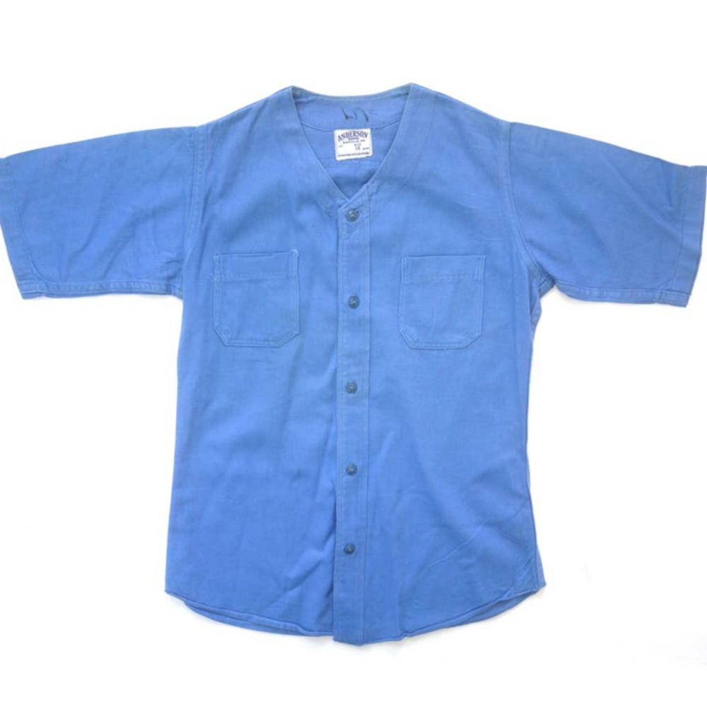 Vintage Anderson Bros Sanforized Work Shirt Womens XS